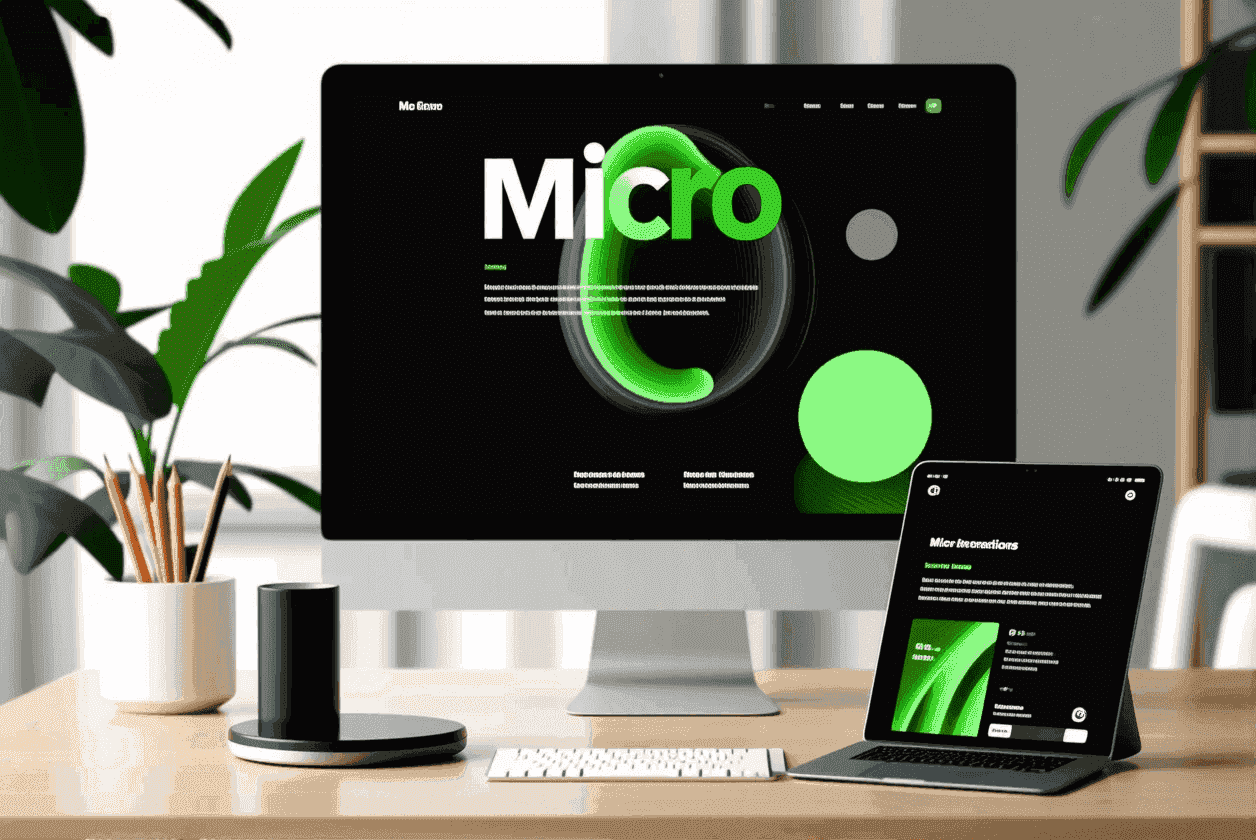 Die Rolle von Micro-Interaktionen im modernen Webdesign: Nutzerbindung erhöhen