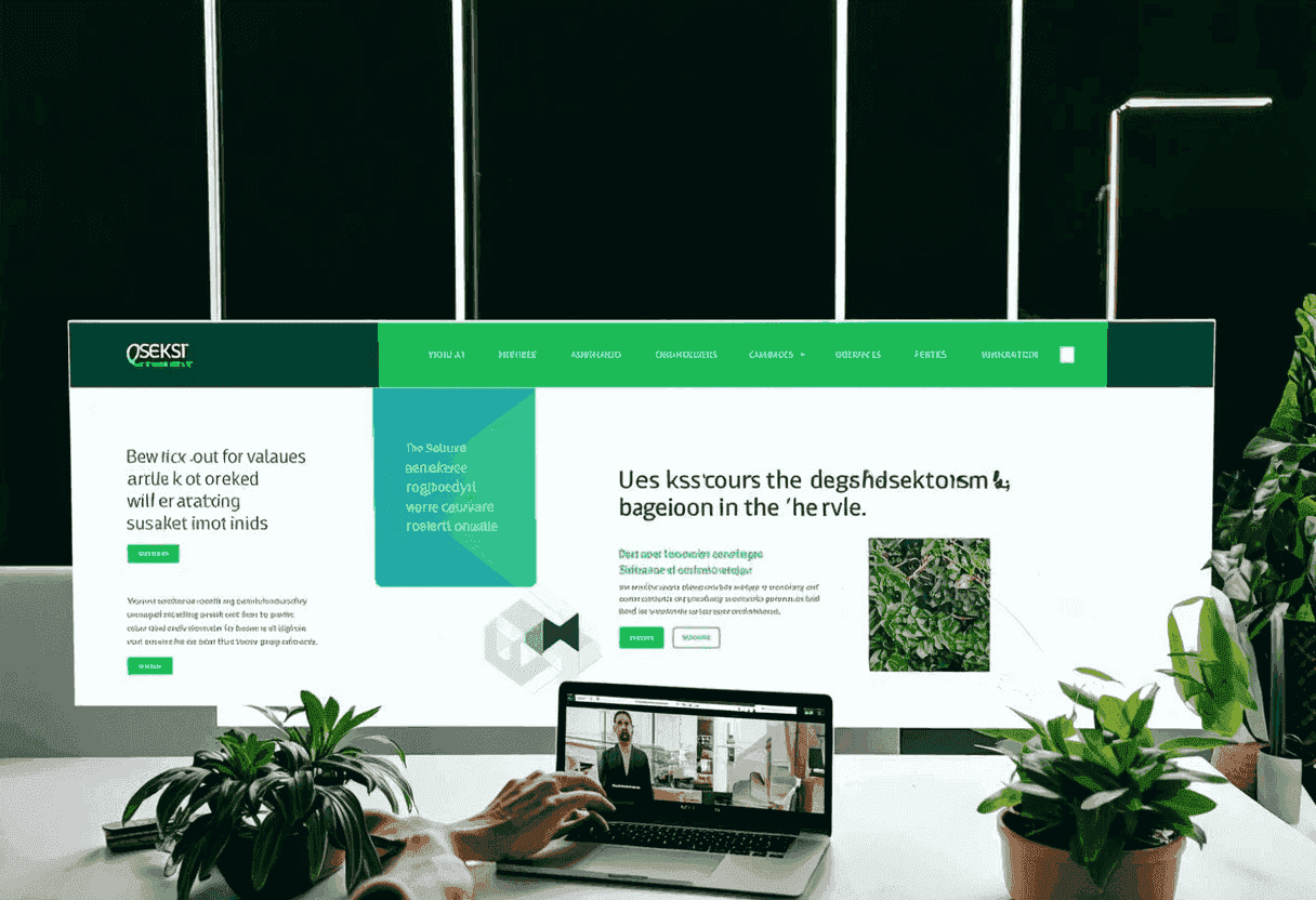 Webdesign für nachhaltige Unternehmen: So präsentierst du deine Werte